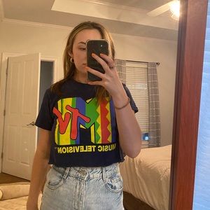 MTV crop top